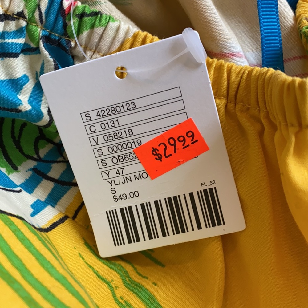 NWT Urban Outfitters Yellow Boating Romper Small - Picture 7 of 7